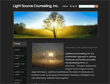 Tablet Screenshot of lightsourcecounseling.com